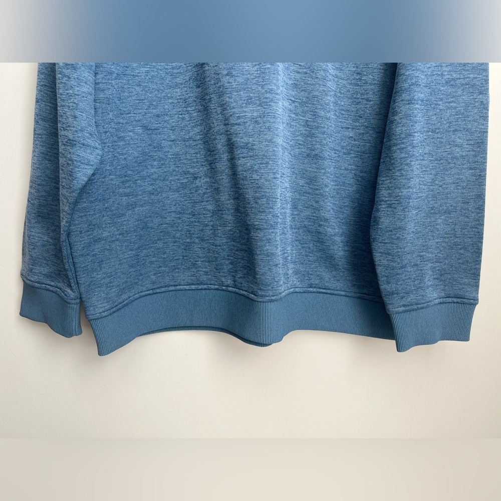 Under Armour Men's 1/4 Zip Sweater Light Blue XXL - Picture 5 of 6